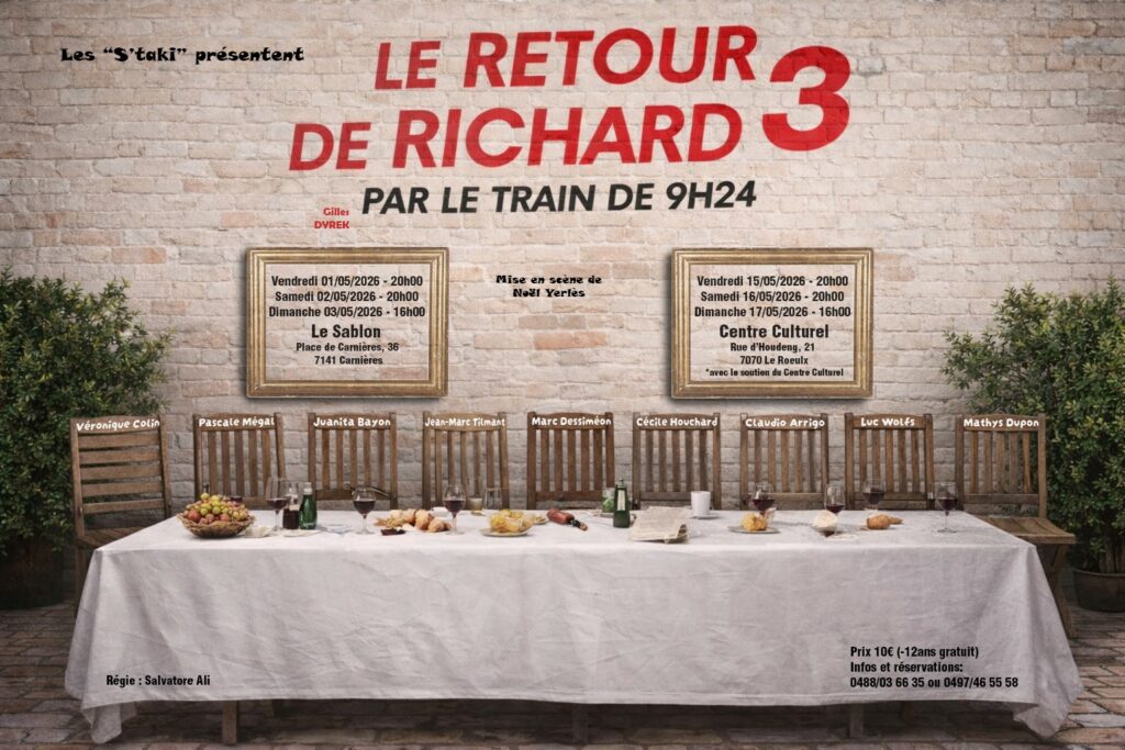 Théâtre | Le Retour de Richard 3 – Par le train de 9h24